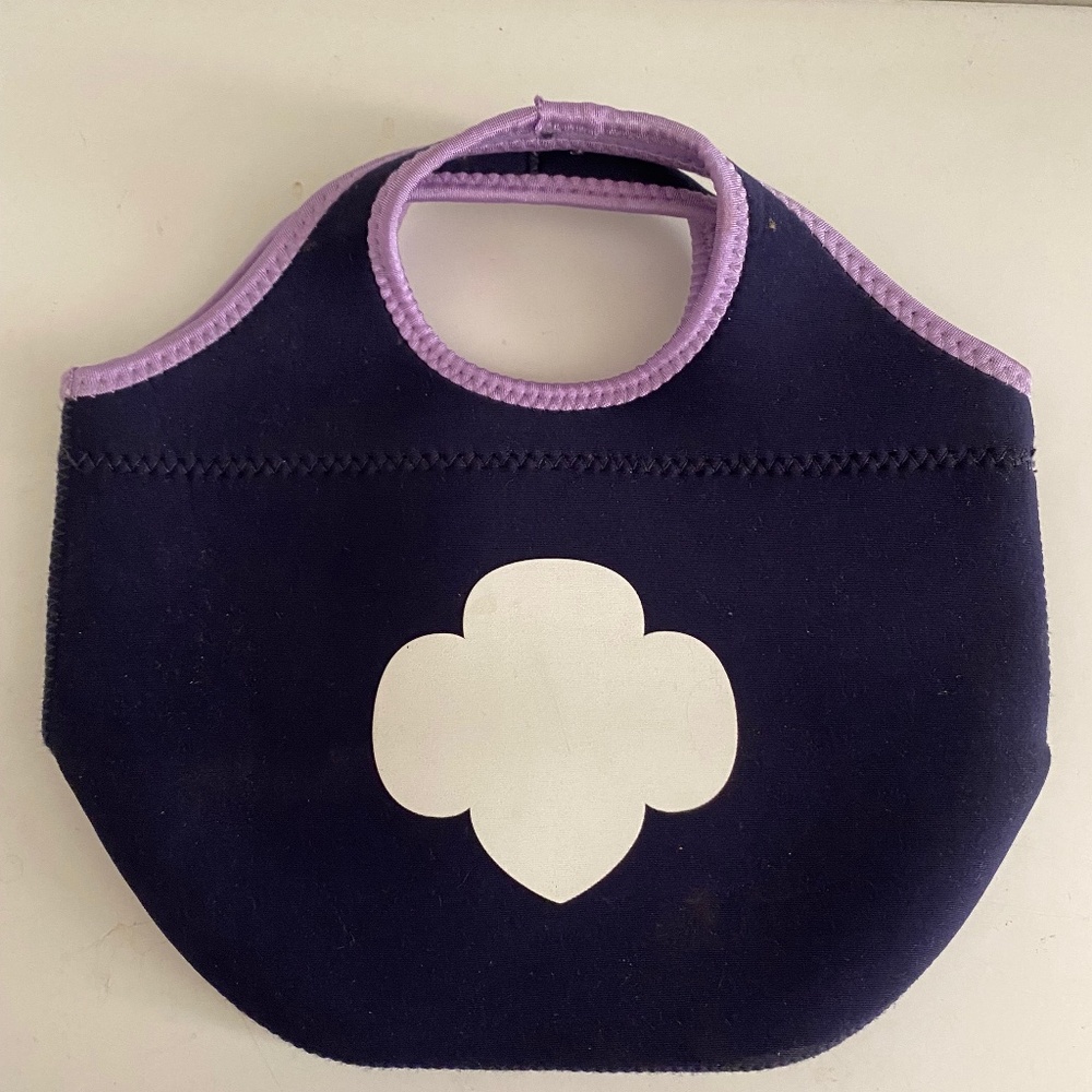Purple lunchbox girly bag travel